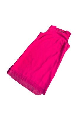 Vince Camuto Hot Pink Sleeveless Midi Dress